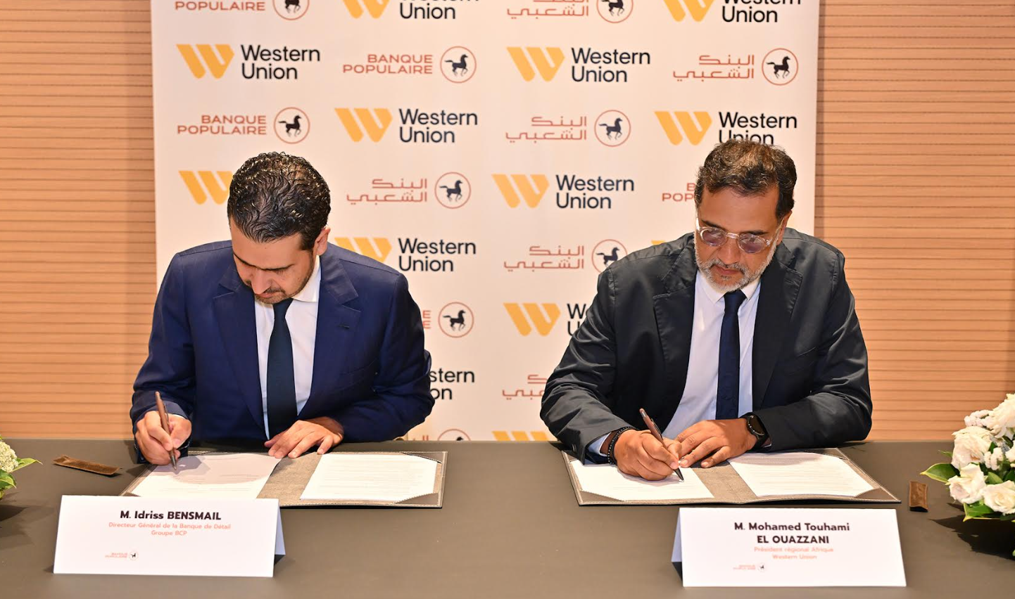 BCP et Western Union lancent les transferts d'argent instantanés vers les comptes bancaires au Maroc